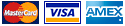 Mastercard Visa Amex Logo